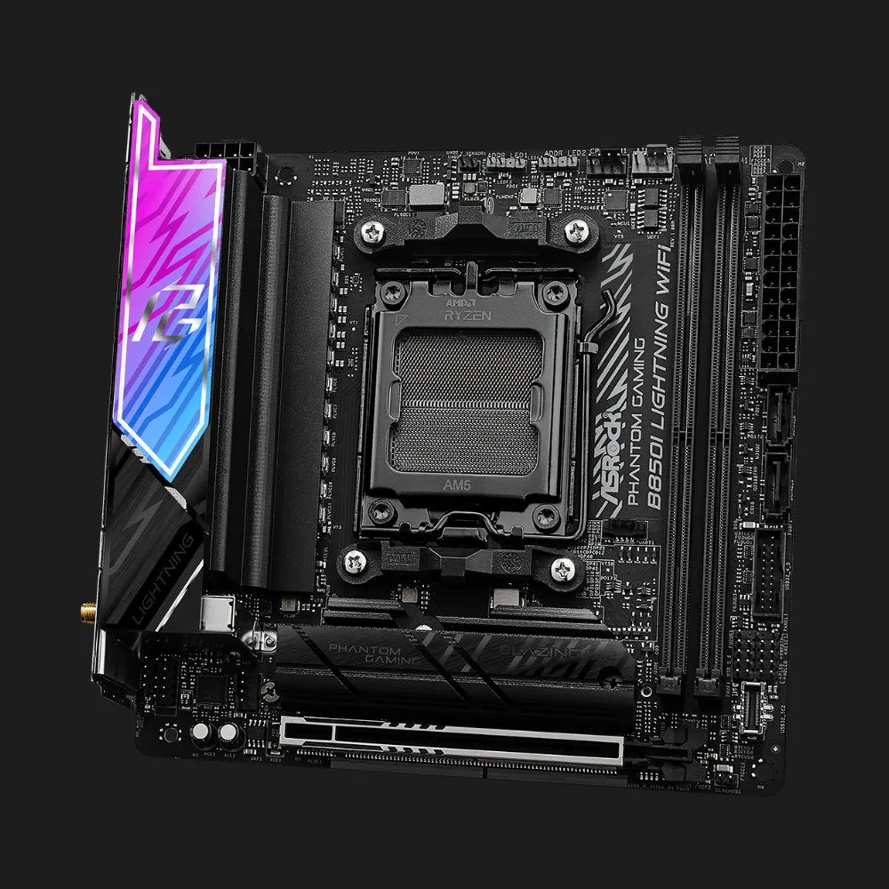 Материнська плата ASRock B850I LIGHTNING WIFI (B850I LIGHTNING WIFI) — фото 3