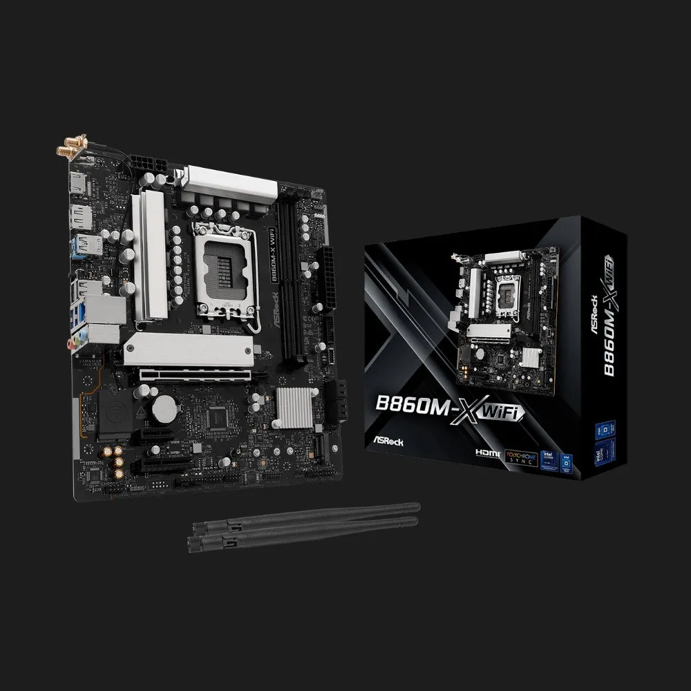 Материнская плата ASRock B860M-X WIFI (B860M-X WIFI)