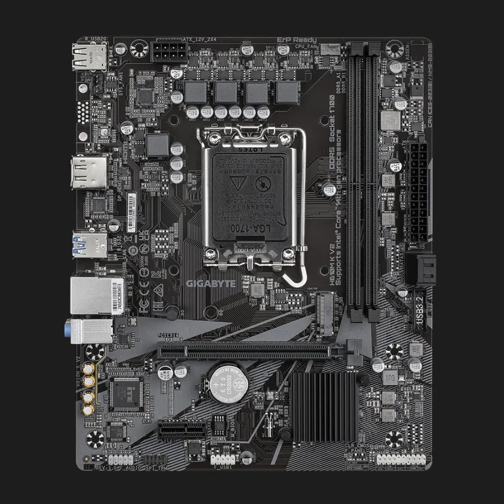 Материнская плата GIGABYTE H610M K V2 (H610M K V2)