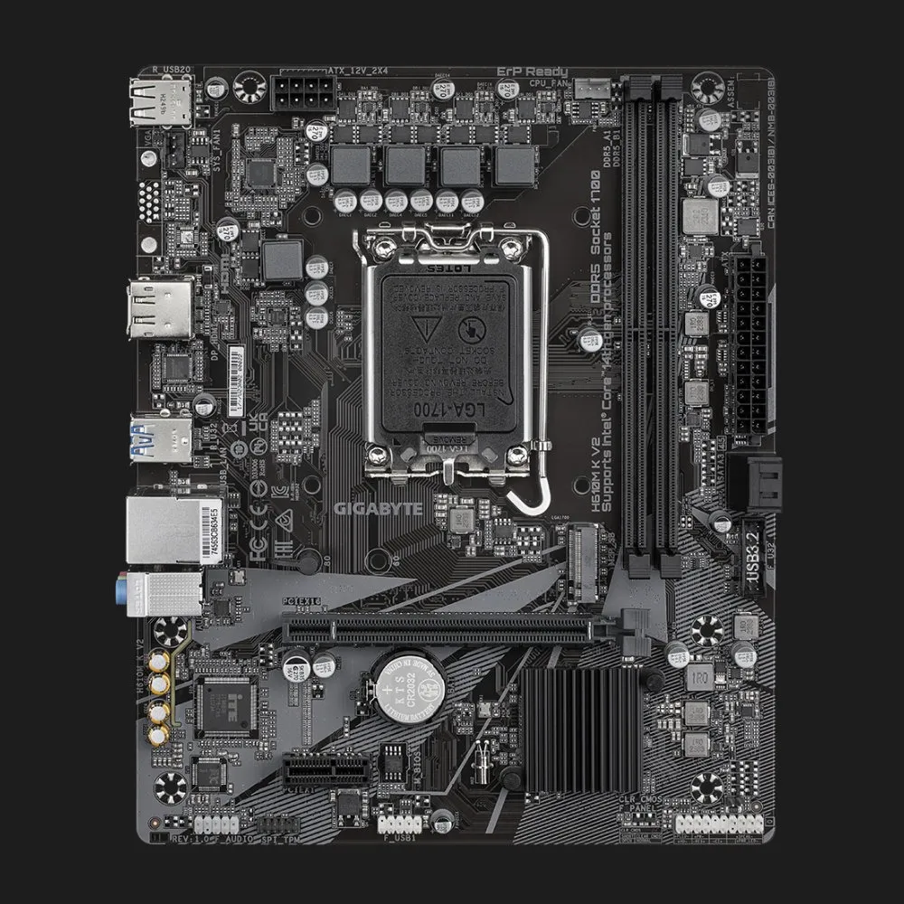 Материнська плата GIGABYTE H610M K V2 (H610M K V2)