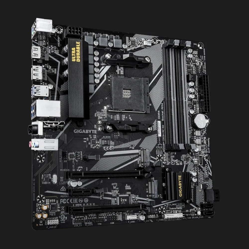 Материнская плата GIGABYTE B550M DS3H AC R2 (B550M DS3H AC R2)