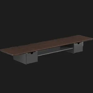 Настільна підставка для монітора OfficePro MR177DW (Dark Wood / Black) у Львові