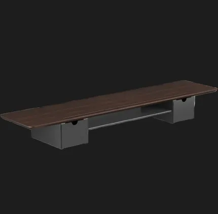 Настільна підставка для монітора OfficePro MR177DW (Dark Wood / Black)