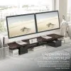 Настольная подставка для монитора OfficePro MR177DW (Dark Wood / Black)