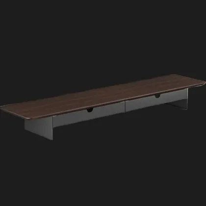 Настольная подставка для монитора OfficePro MR164DW (Dark Wood/Black)
