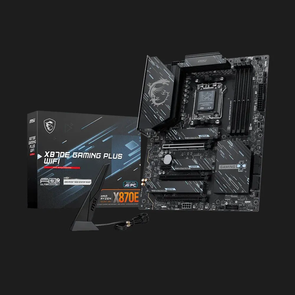 Материнська плата MSI X870E GAMING PLUS WIFI (X870E GAMING PLUS WIFI)