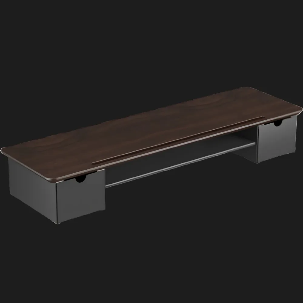 Настільна підставка для монітора OfficePro MR161DW (Dark Wood / Black)