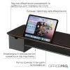 Настольная подставка для монитора OfficePro MR161DW (Dark Wood/Black)
