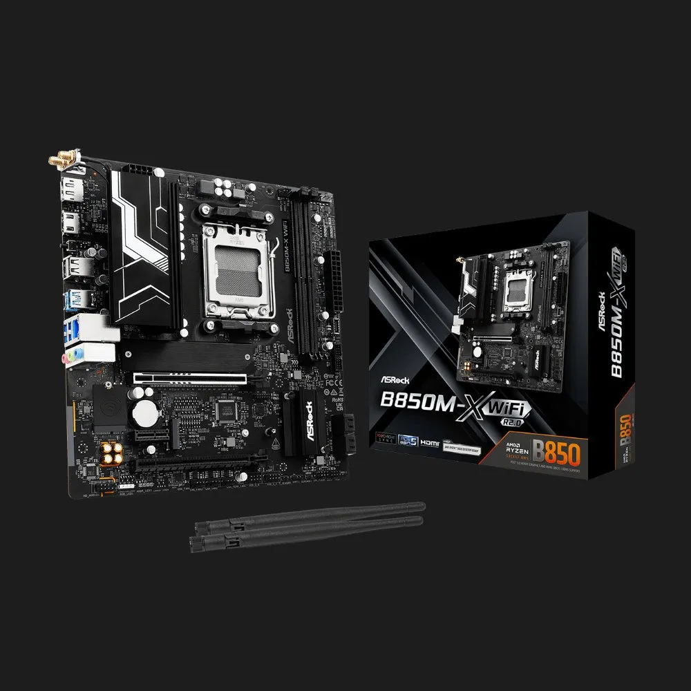Материнська плата ASRock B850M-X WIFI R2.0 (B850M-X WIFI R2.0)