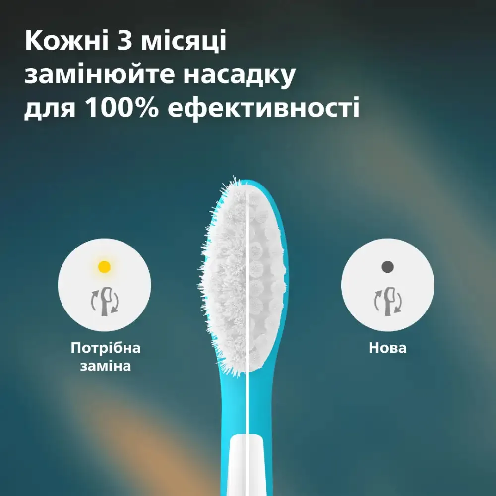 Насадка для зубной щетки Philips Sonicare for Kids (HX6042/90) (White)