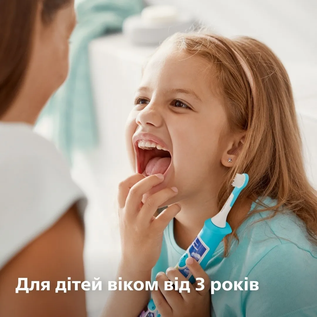 Насадка для зубной щетки Philips Sonicare for Kids (HX6032/90) (White)