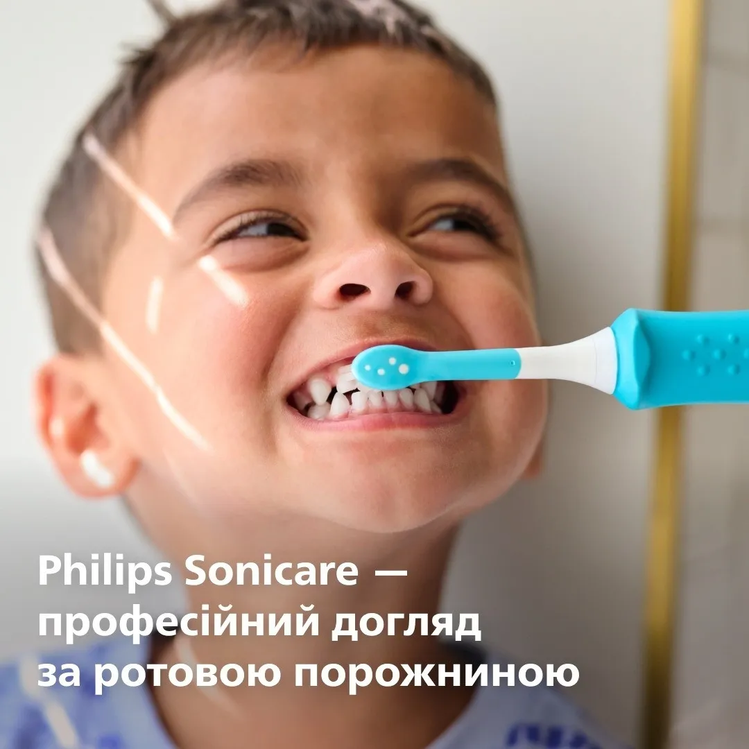 Насадка для зубной щетки Philips Sonicare for Kids (HX6032/90) (White)