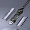 Кабель UGREEN CM556 USB-C to DisplayPort 8K Cable 2m (Black) (25839)
