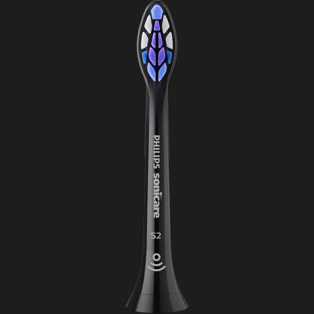 Насадка для зубної щітки Philips Sonicare S2 Sensitive (HX6052/88) (Black) — фото 2