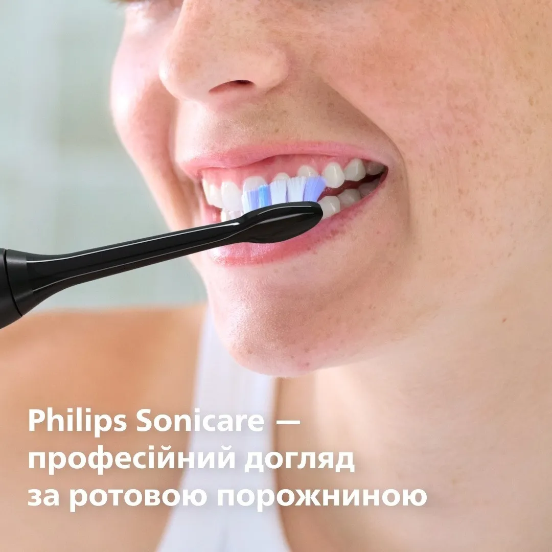 Насадка для зубної щітки Philips Sonicare S2 Sensitive (HX6052/88) (Black) — фото 6