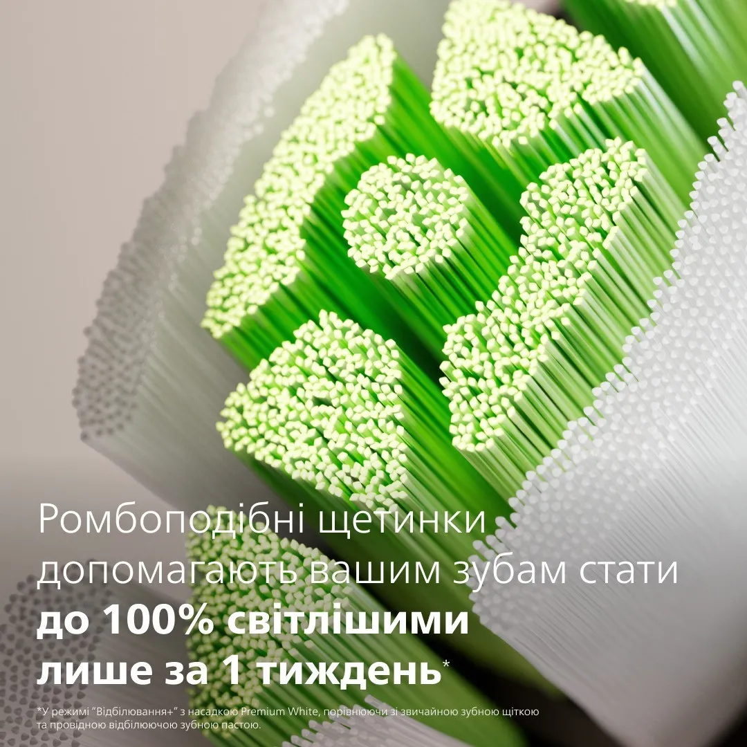 Насадка для зубної щітки Philips W2 Optimal White (HX6064/88) (Black)