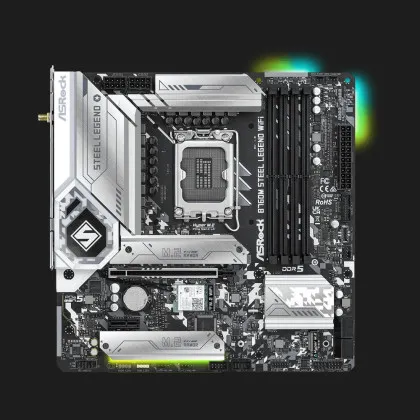Материнська плата ASRock B760M STEEL LEGEND WIFI (B760M STEEL LEGEND WIFI)