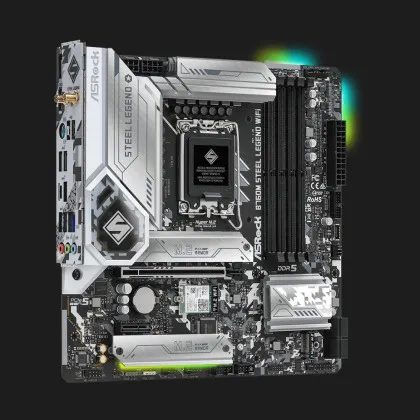 Материнська плата ASRock B760M STEEL LEGEND WIFI (B760M STEEL LEGEND WIFI)