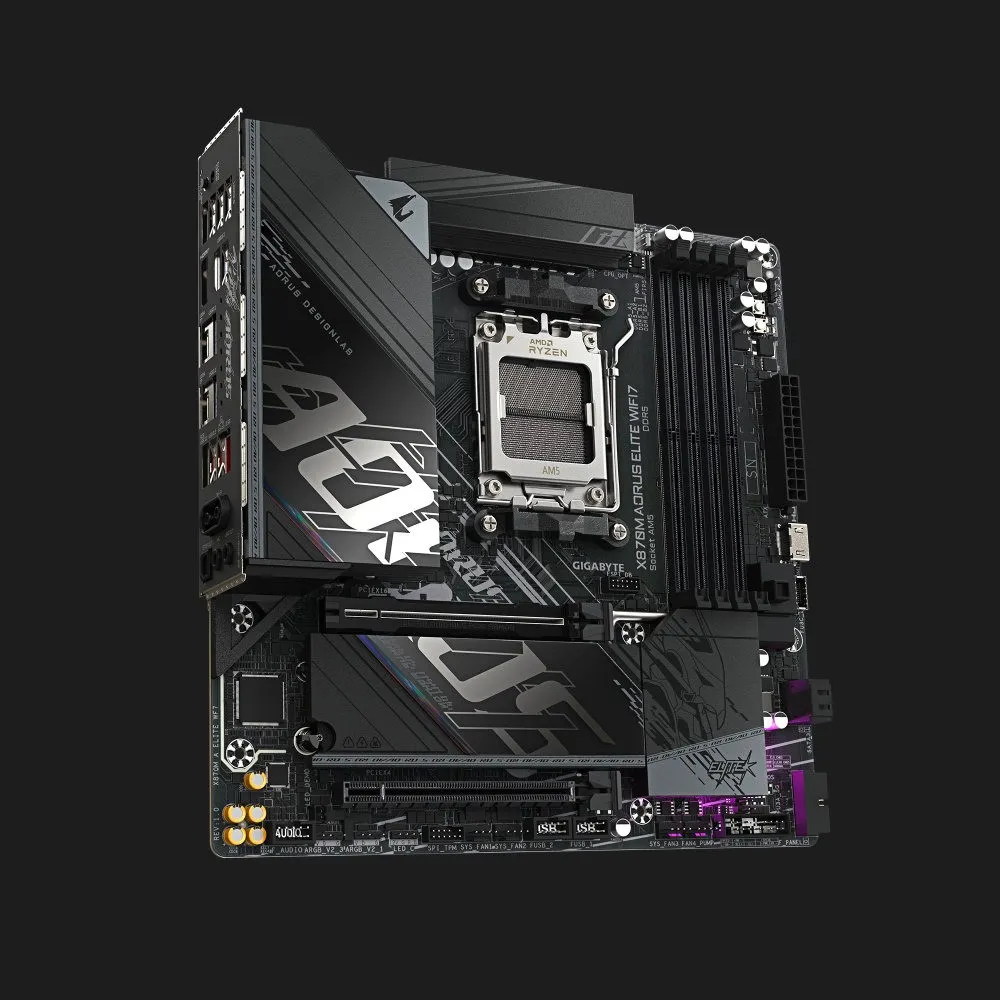 Материнская плата GIGABYTE X870M AORUS ELITE WIFI7 (X870M AORUS ELITE WIFI7)