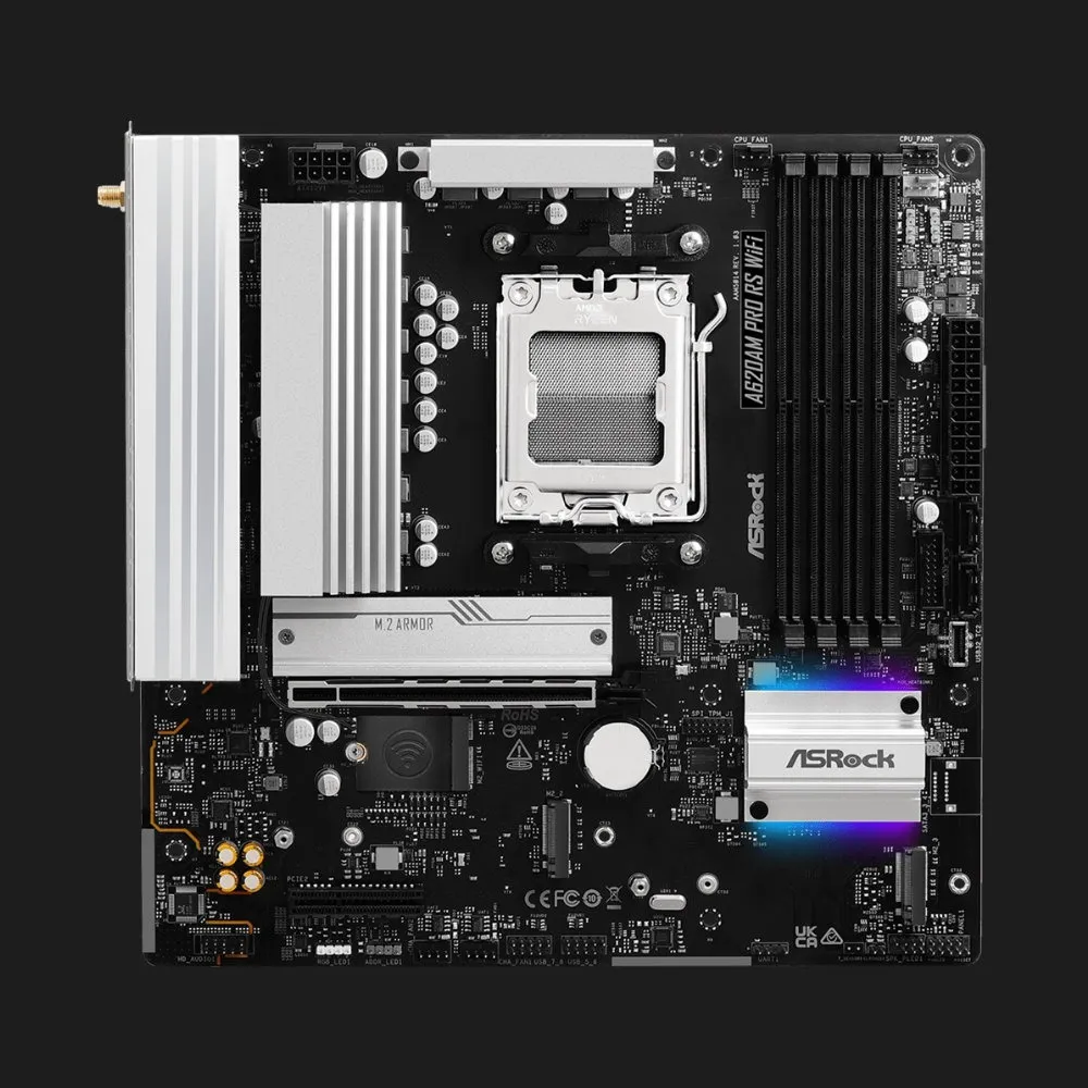 Материнська плата ASRock A620AM PRO RS WIFI (A620AM PRO RS WIFI)