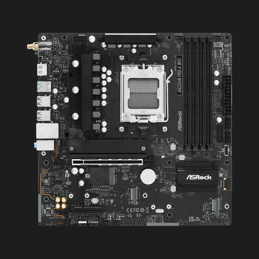 Материнська плата ASRock A620AM PRO-A WIFI (A620AM PRO-A WIFI)