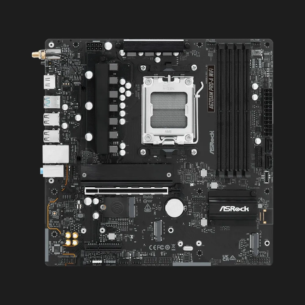 Материнська плата ASRock A620AM PRO-A WIFI (A620AM PRO-A WIFI)