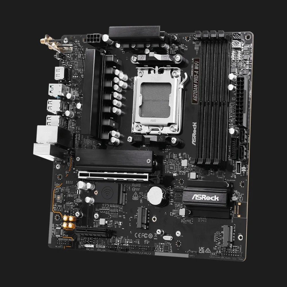 Материнська плата ASRock A620AM PRO-A WIFI (A620AM PRO-A WIFI)