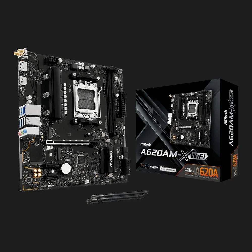 Материнська плата ASRock A620AM-X WIFI (A620AM-X WIFI)