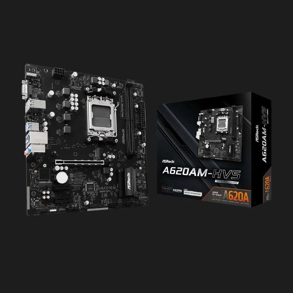 Материнська плата ASRock A620AM-HVS (A620AM-HVS)