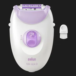 Епілятор Braun Silk-epil 3 (White/Purple) в Бродах