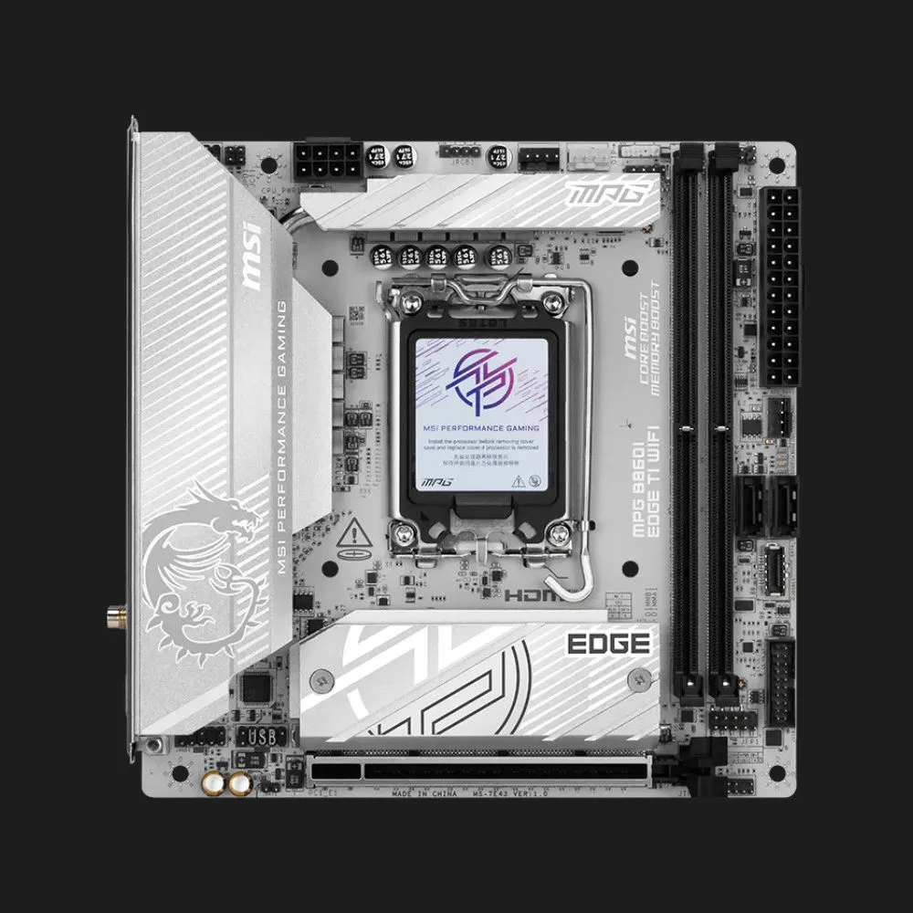 Материнська плата MSI MPG B860I EDGE TI WIFI (MPG B860I EDGE TI WIFI)