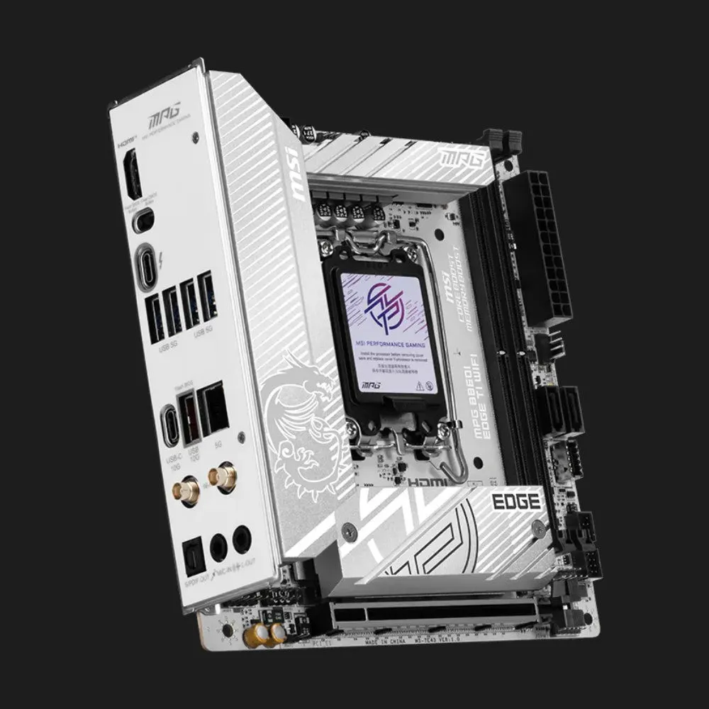 Материнська плата MSI MPG B860I EDGE TI WIFI (MPG B860I EDGE TI WIFI)