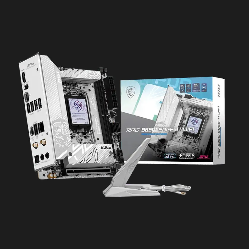 Материнська плата MSI MPG B860I EDGE TI WIFI (MPG B860I EDGE TI WIFI)