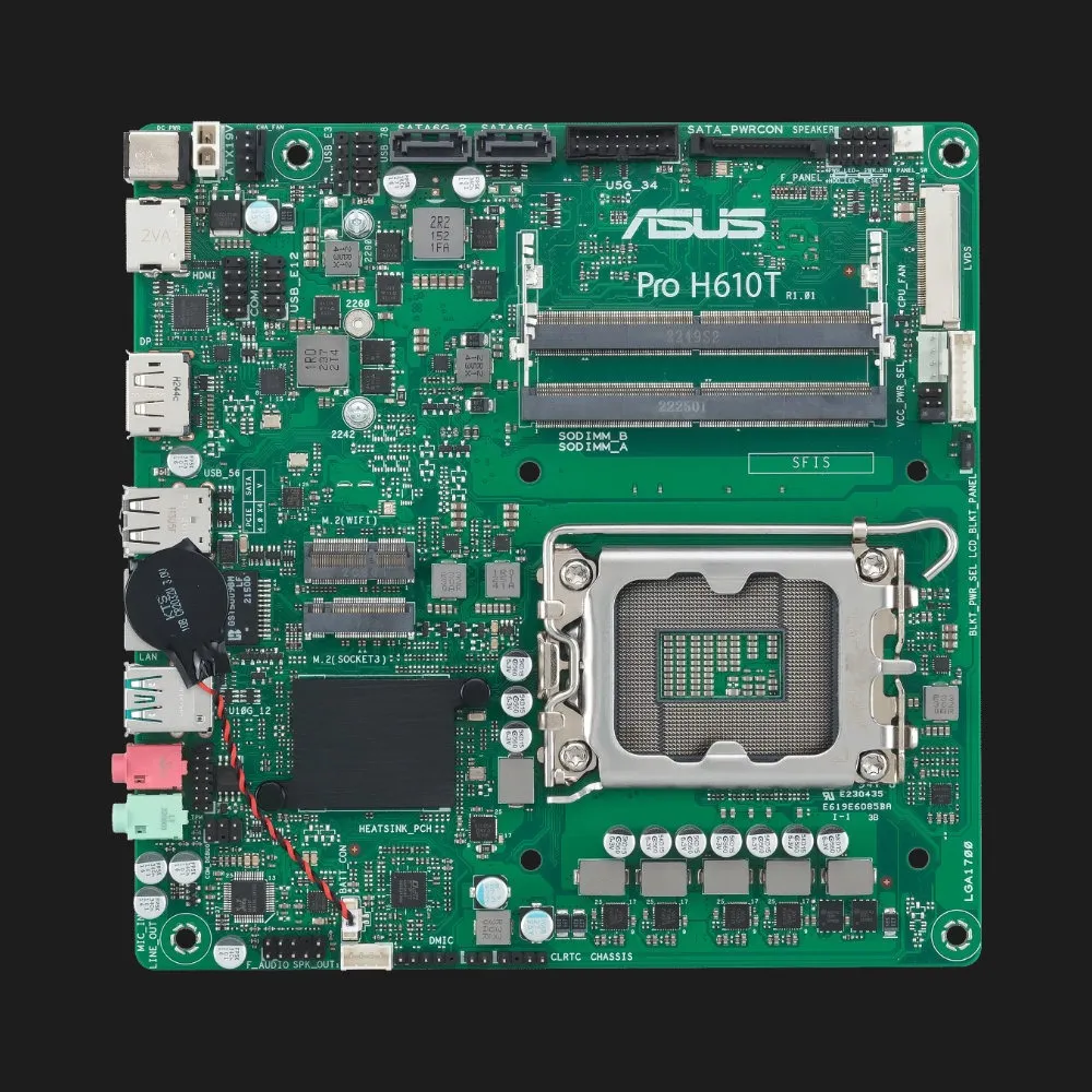 Материнська плата Asus PRO H610T-CSM (PRO H610T-CSM)