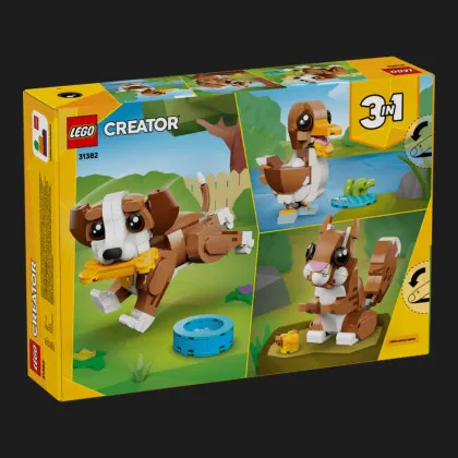 Конструктор LEGO Creator Волшебные животные: игривый щенок (31382)