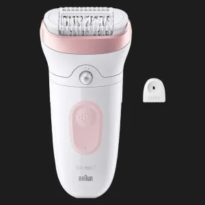 Епілятор Braun Silk-epil 7 Wet&Dry (Pink/White) в Олександрії
