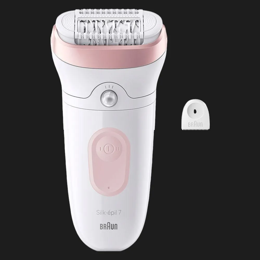 Епілятор Braun Silk-epil 7 Wet&Dry (Pink/White)