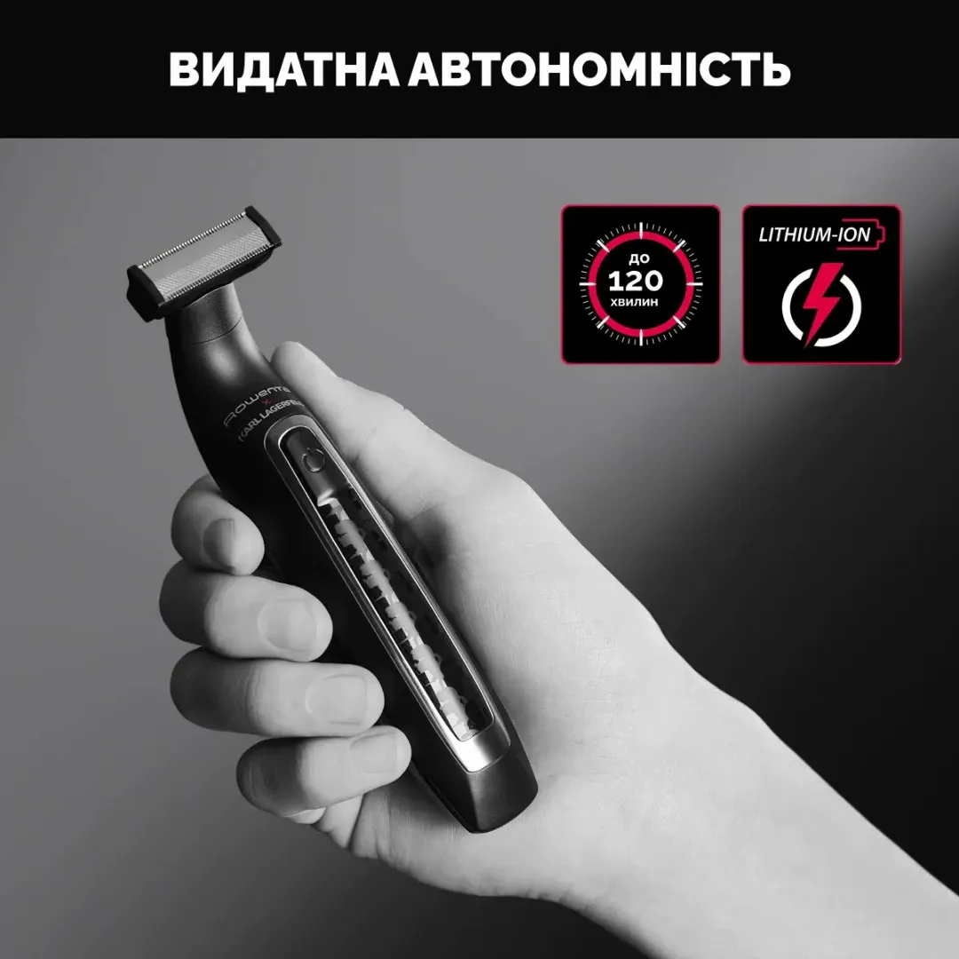 Тример Rowenta & Karl Lagerfeld Forever Sharp 5-в-1 (Black)