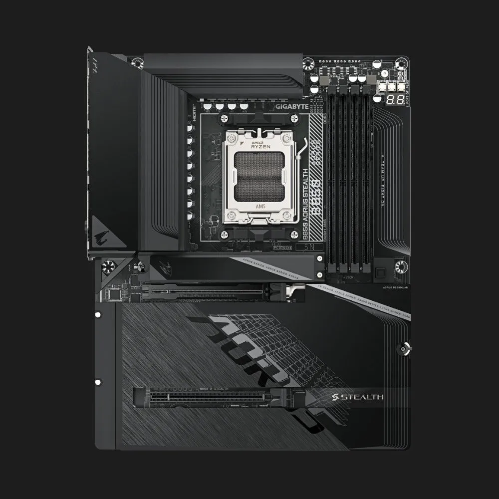 Материнська плата GIGABYTE B850 AORUS STEALTH (B850 AORUS STEALTH)