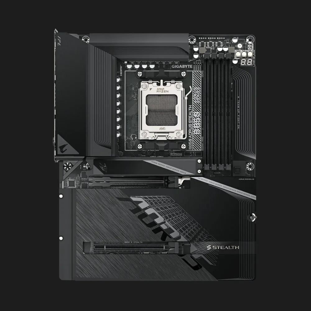 Материнська плата GIGABYTE B850 AORUS STEALTH (B850 AORUS STEALTH)