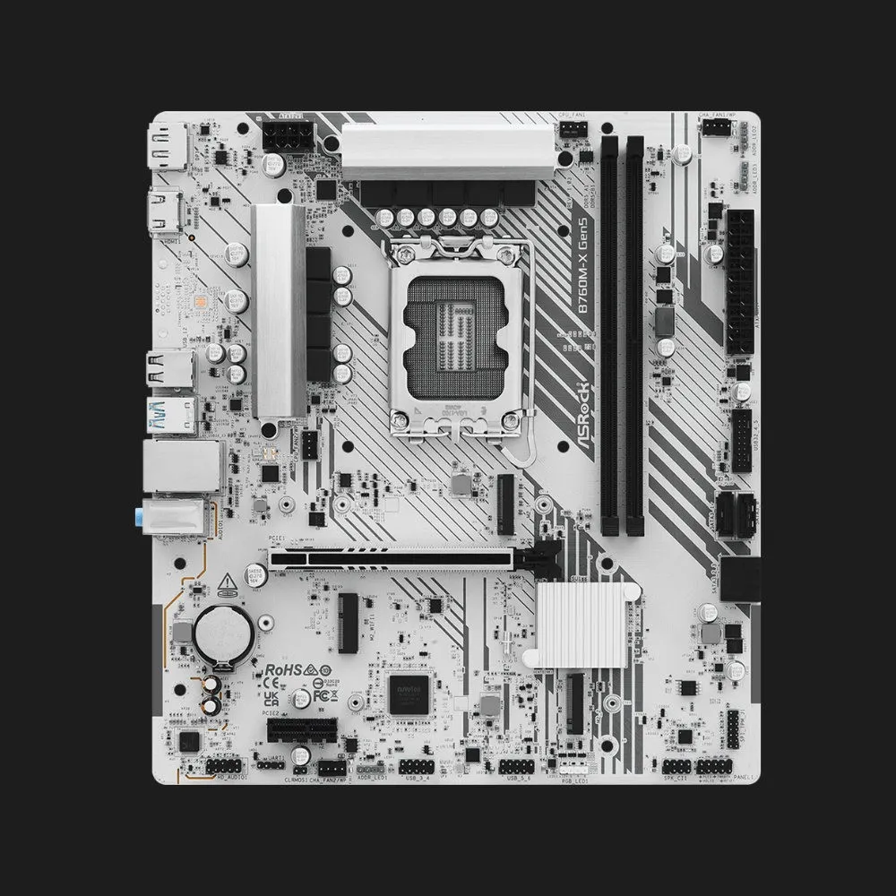 Материнська плата ASRock B760M-X GEN5 (B760M-X GEN5)