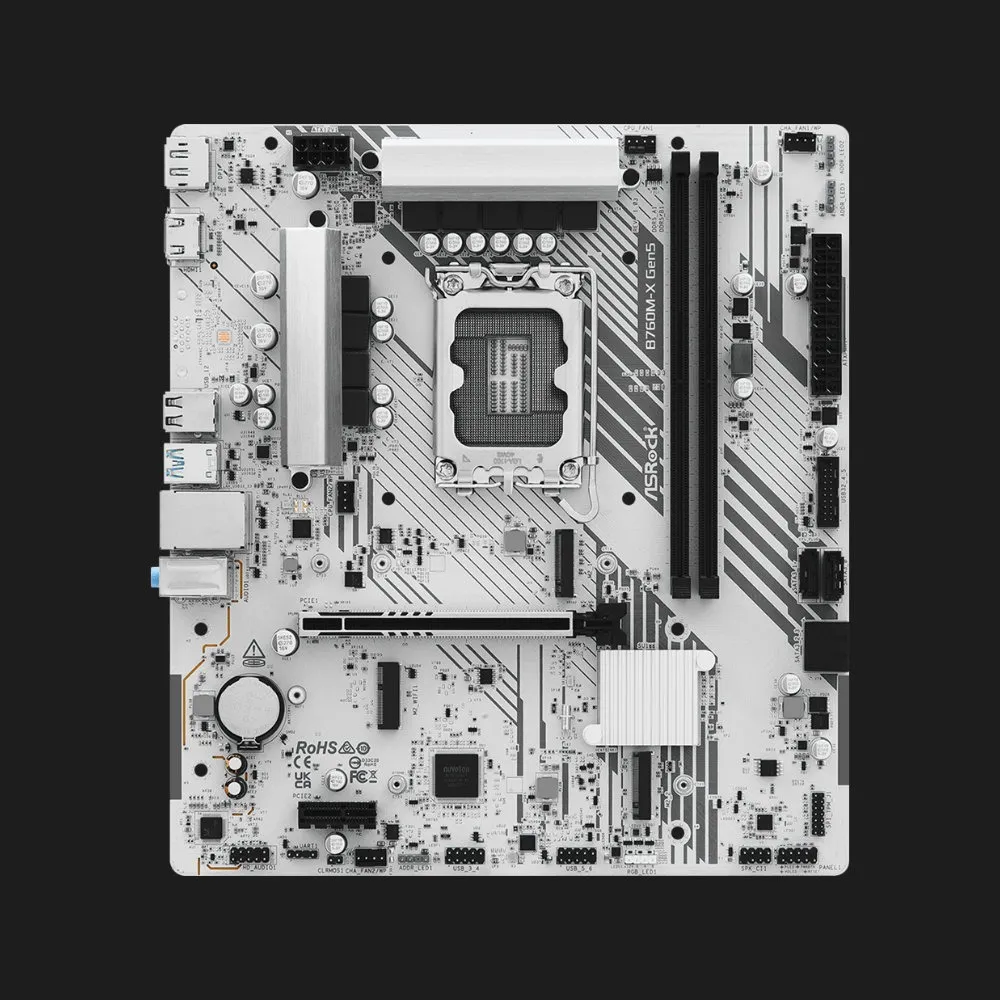 Материнська плата ASRock B760M-X GEN5 (B760M-X GEN5)