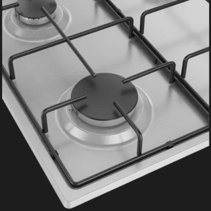 Варильна поверхня Beko газова, 60см (HIGG64123SX) (Stainless Steel)