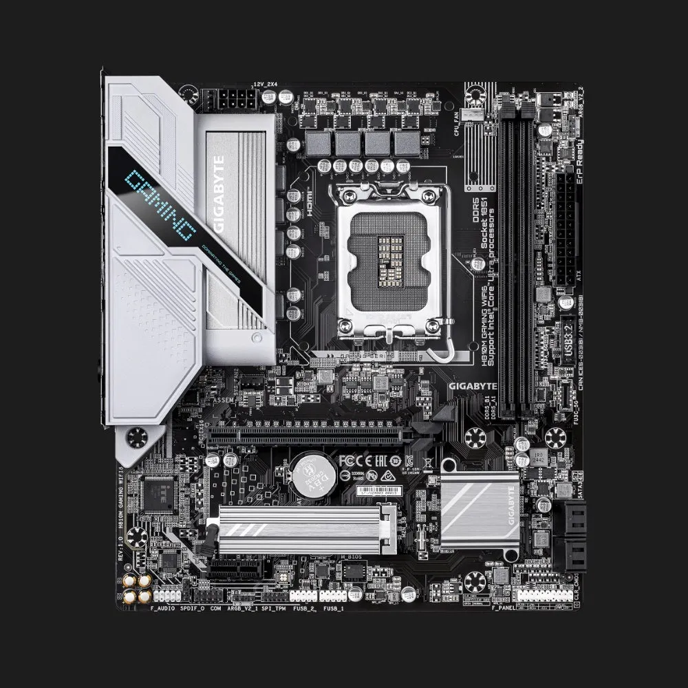 Материнська плата GIGABYTE H810M GAMING WIFI6 (H810M GAMING WIFI6)