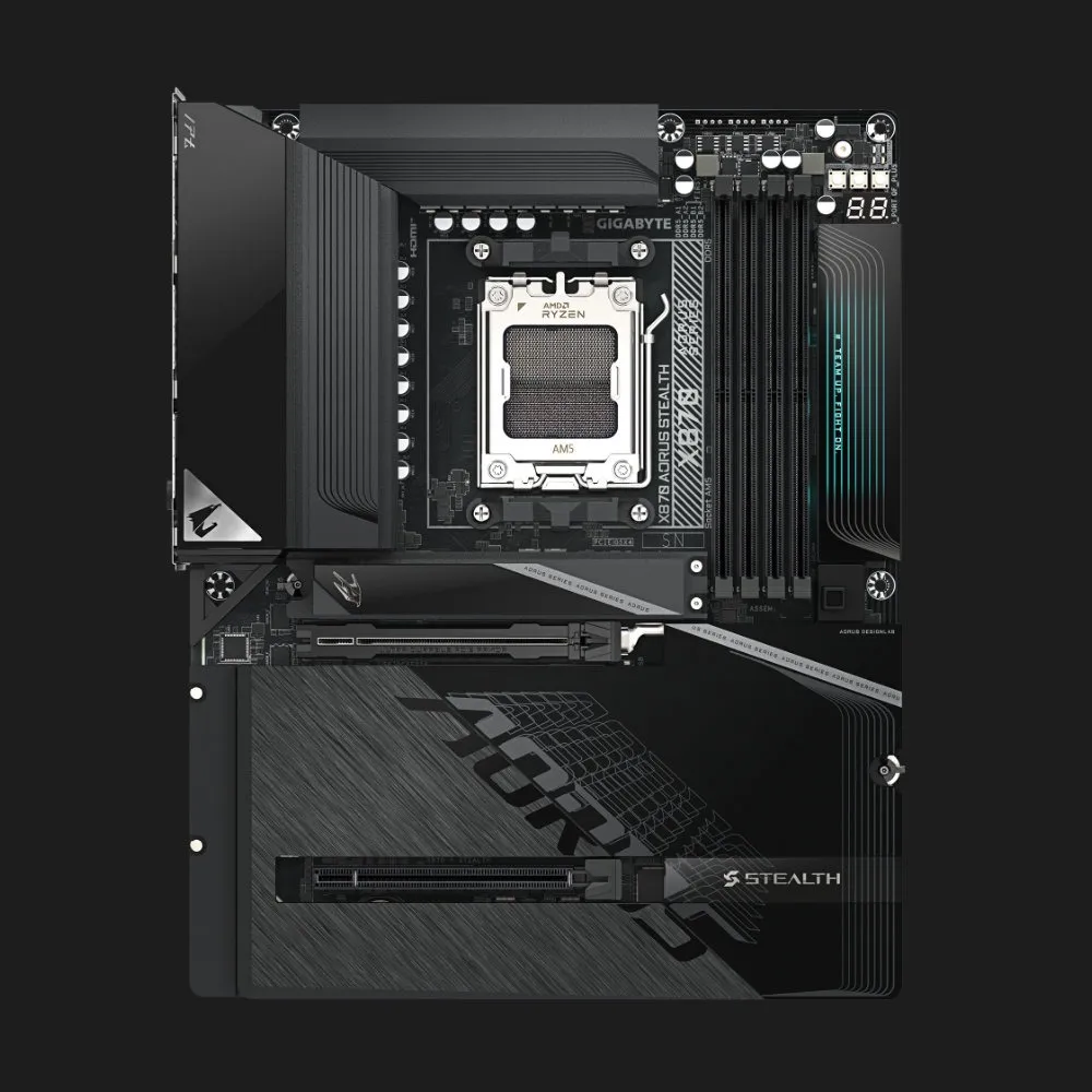 Материнська плата GIGABYTE X870 AORUS STEALTH (X870 AORUS STEALTH)