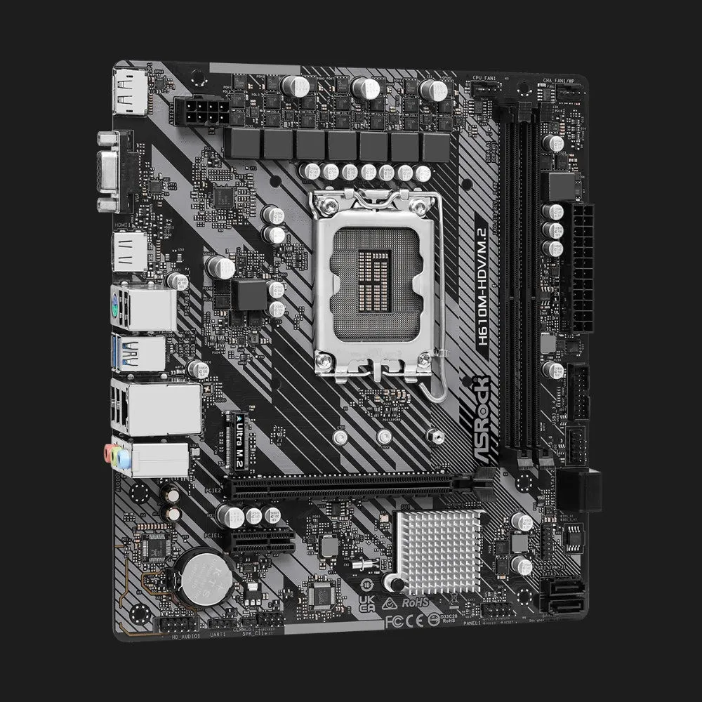 Материнська плата ASRock H610M-HDV/M.2 R2.0 (H610M-HDV/M.2 R2.0)