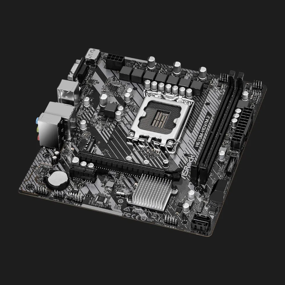 Материнська плата ASRock H610M-HDV/M.2 R2.0 (H610M-HDV/M.2 R2.0)