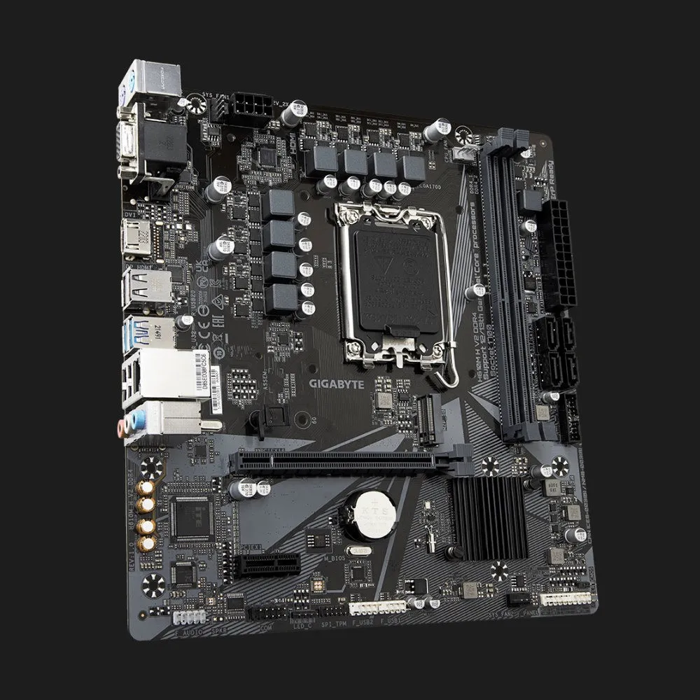 Материнская плата GIGABYTE H610M H V2 DDR4 (H610M H V2 DDR4)