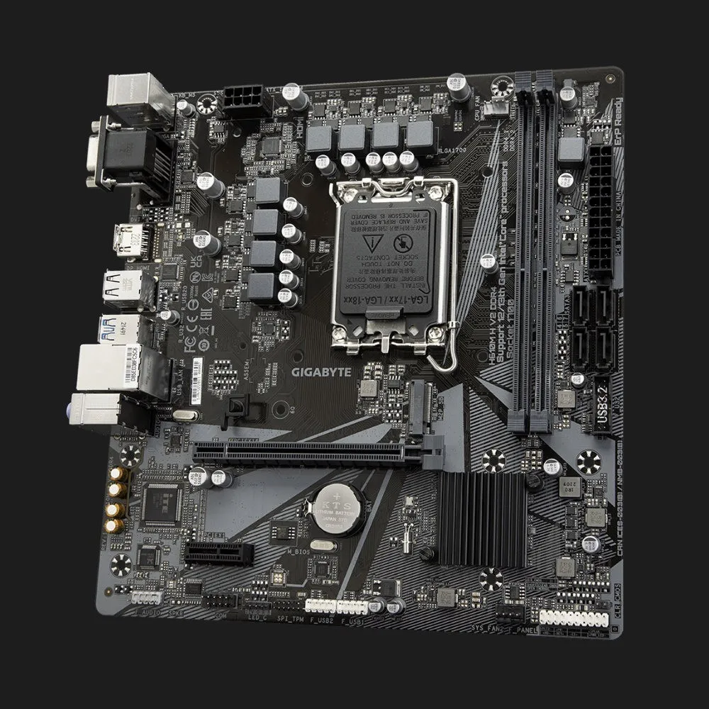 Материнская плата GIGABYTE H610M H V2 DDR4 (H610M H V2 DDR4)
