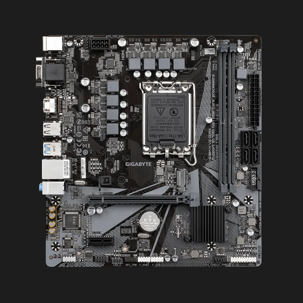Материнська плата GIGABYTE H610M H V2 DDR4 (H610M H V2 DDR4)